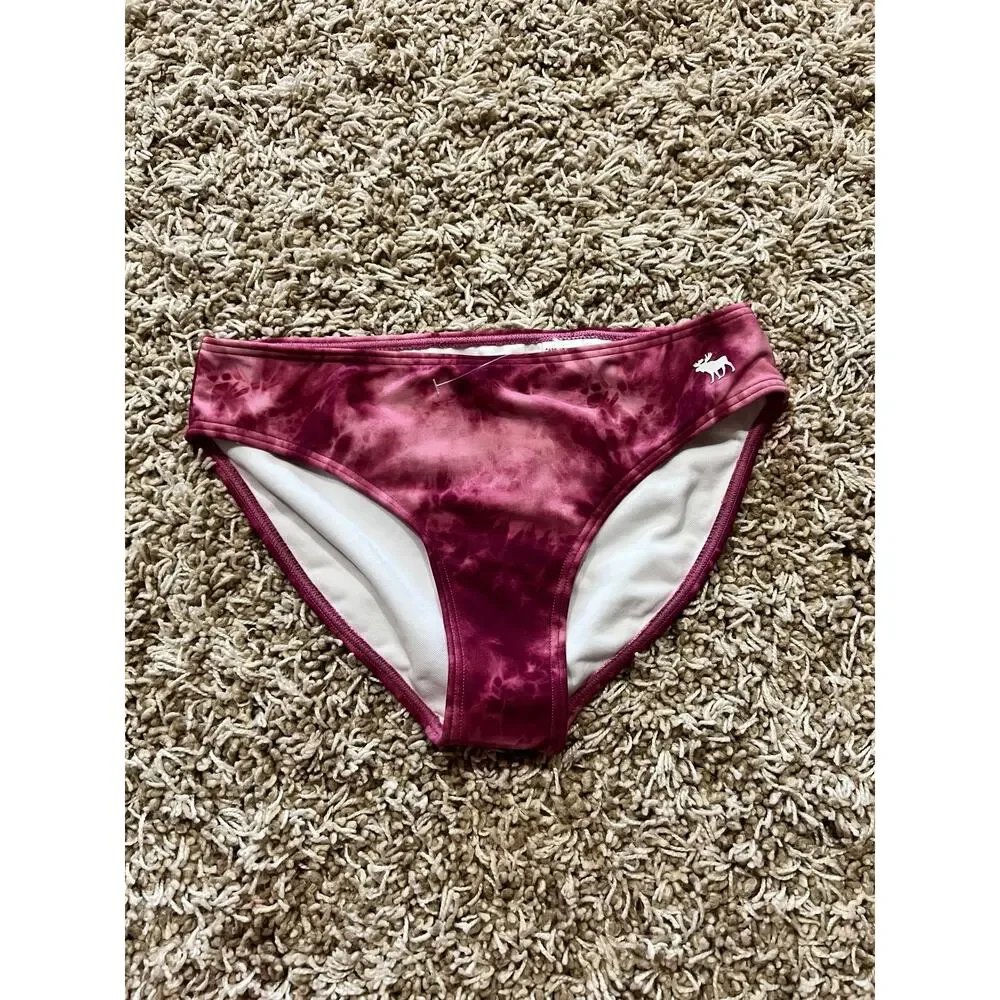 NWT❤️Abercrombie big kids Tie Die bikini bottom sz13-14